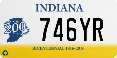 IN license plate 746YR