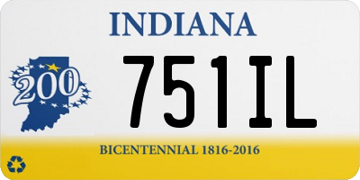 IN license plate 751IL