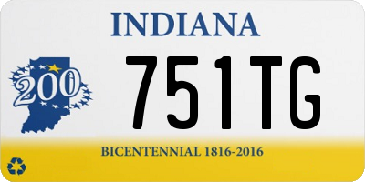 IN license plate 751TG