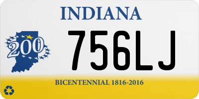 IN license plate 756LJ
