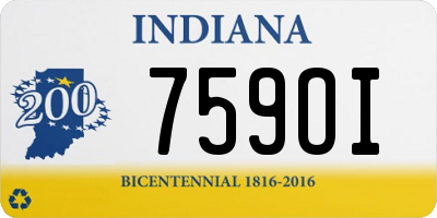 IN license plate 759OI