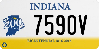 IN license plate 759OV