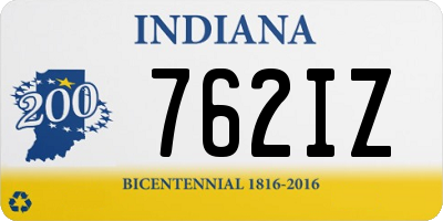 IN license plate 762IZ