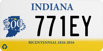 IN license plate 771EY