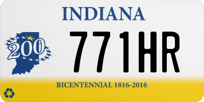 IN license plate 771HR