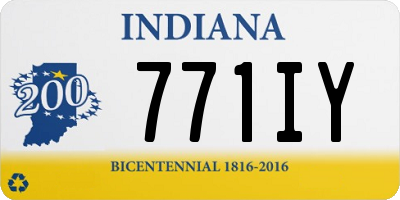 IN license plate 771IY
