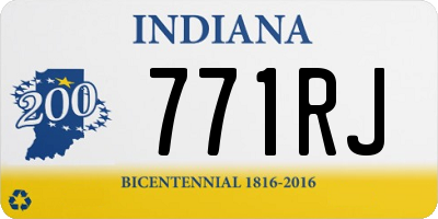 IN license plate 771RJ