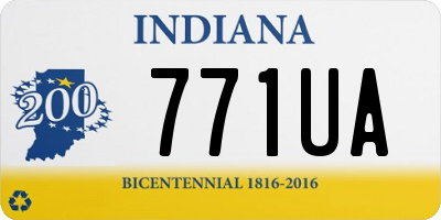 IN license plate 771UA