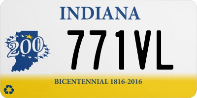 IN license plate 771VL