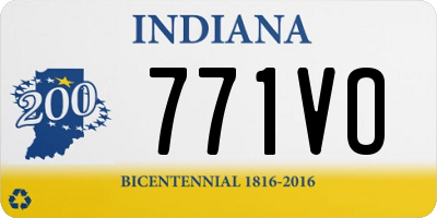 IN license plate 771VO