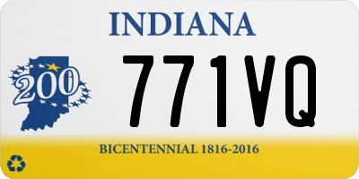 IN license plate 771VQ