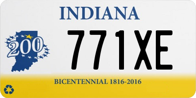 IN license plate 771XE