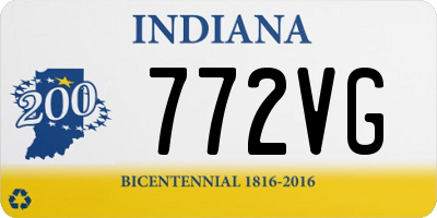 IN license plate 772VG