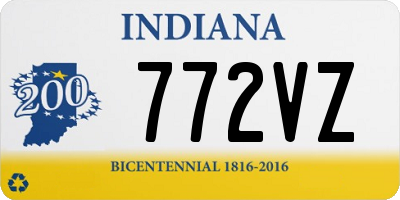 IN license plate 772VZ