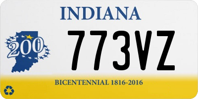 IN license plate 773VZ