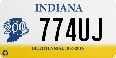 IN license plate 774UJ