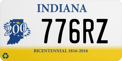 IN license plate 776RZ