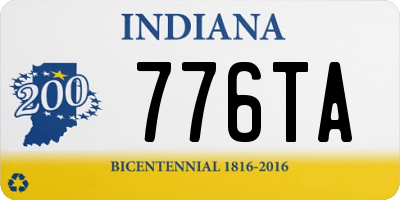 IN license plate 776TA