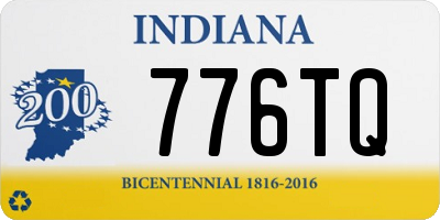 IN license plate 776TQ