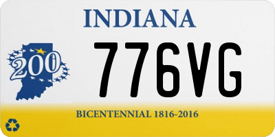 IN license plate 776VG