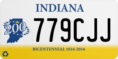 IN license plate 779CJJ