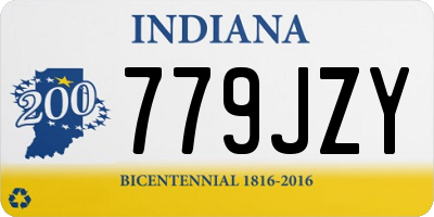 IN license plate 779JZY