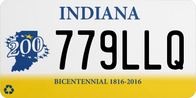 IN license plate 779LLQ