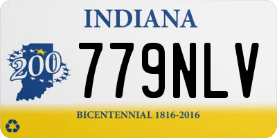 IN license plate 779NLV