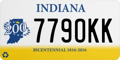 IN license plate 779OKK