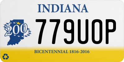 IN license plate 779UOP