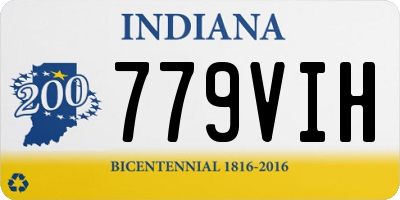 IN license plate 779VIH