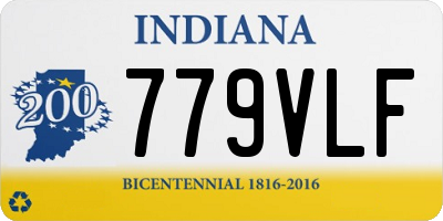 IN license plate 779VLF