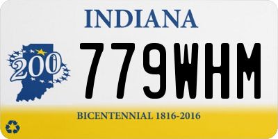 IN license plate 779WHM