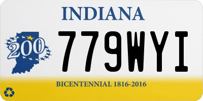 IN license plate 779WYI
