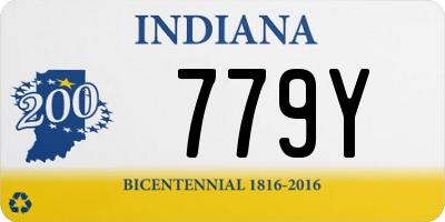 IN license plate 779Y