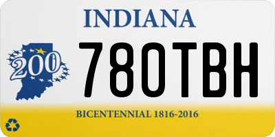 IN license plate 780TBH