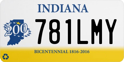 IN license plate 781LMY