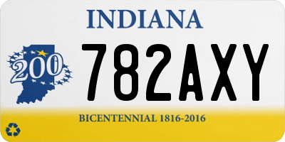 IN license plate 782AXY