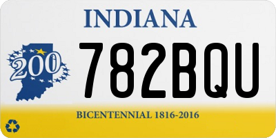 IN license plate 782BQU