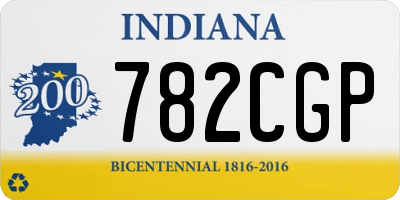 IN license plate 782CGP