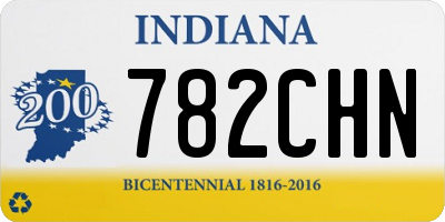 IN license plate 782CHN