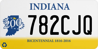 IN license plate 782CJQ