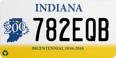IN license plate 782EQB
