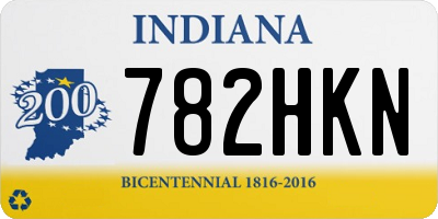 IN license plate 782HKN