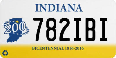 IN license plate 782IBI