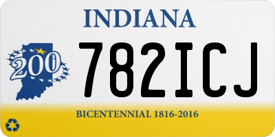 IN license plate 782ICJ