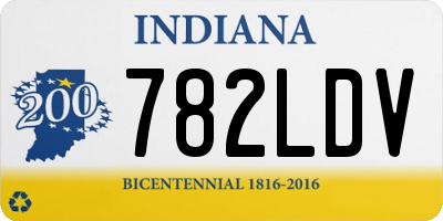 IN license plate 782LDV