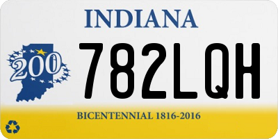 IN license plate 782LQH