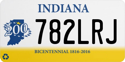 IN license plate 782LRJ