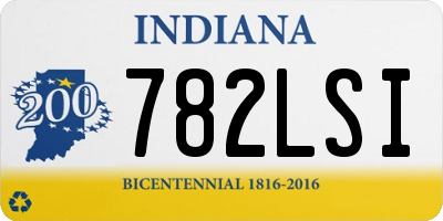 IN license plate 782LSI